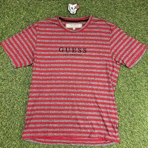 Guess Striped Logo Tee